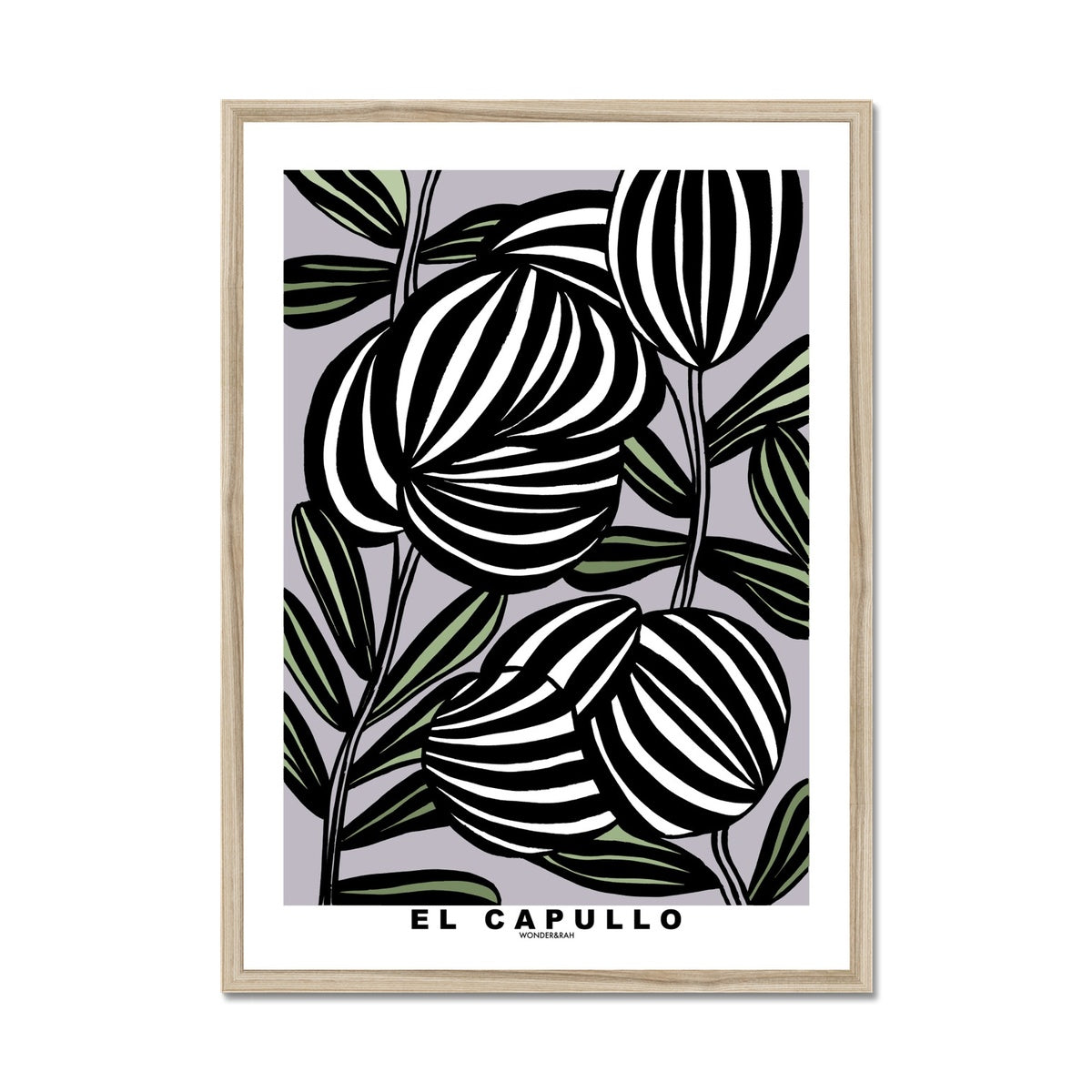 Lilac El Capullo Floral Print
