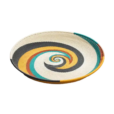 Hand Woven - Tray Round - Sanseveria - Medium - Photo 1