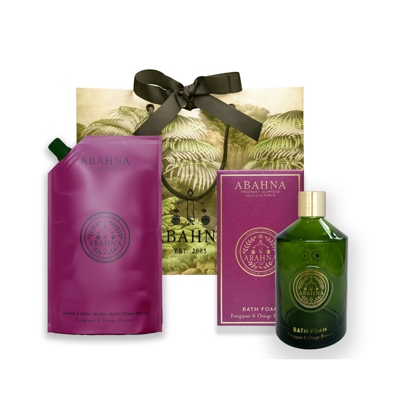 Bath Foam Refill Set - Frangipani & Orange Blossom