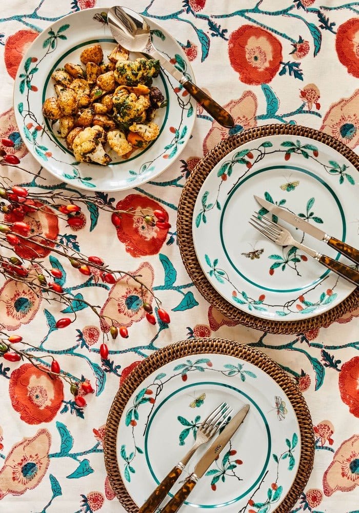 Famille Verte Dinner Plates - Set of 4 - Casa by Josephine Jenno