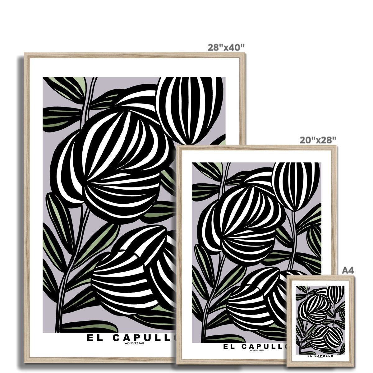 Lilac El Capullo Floral Print