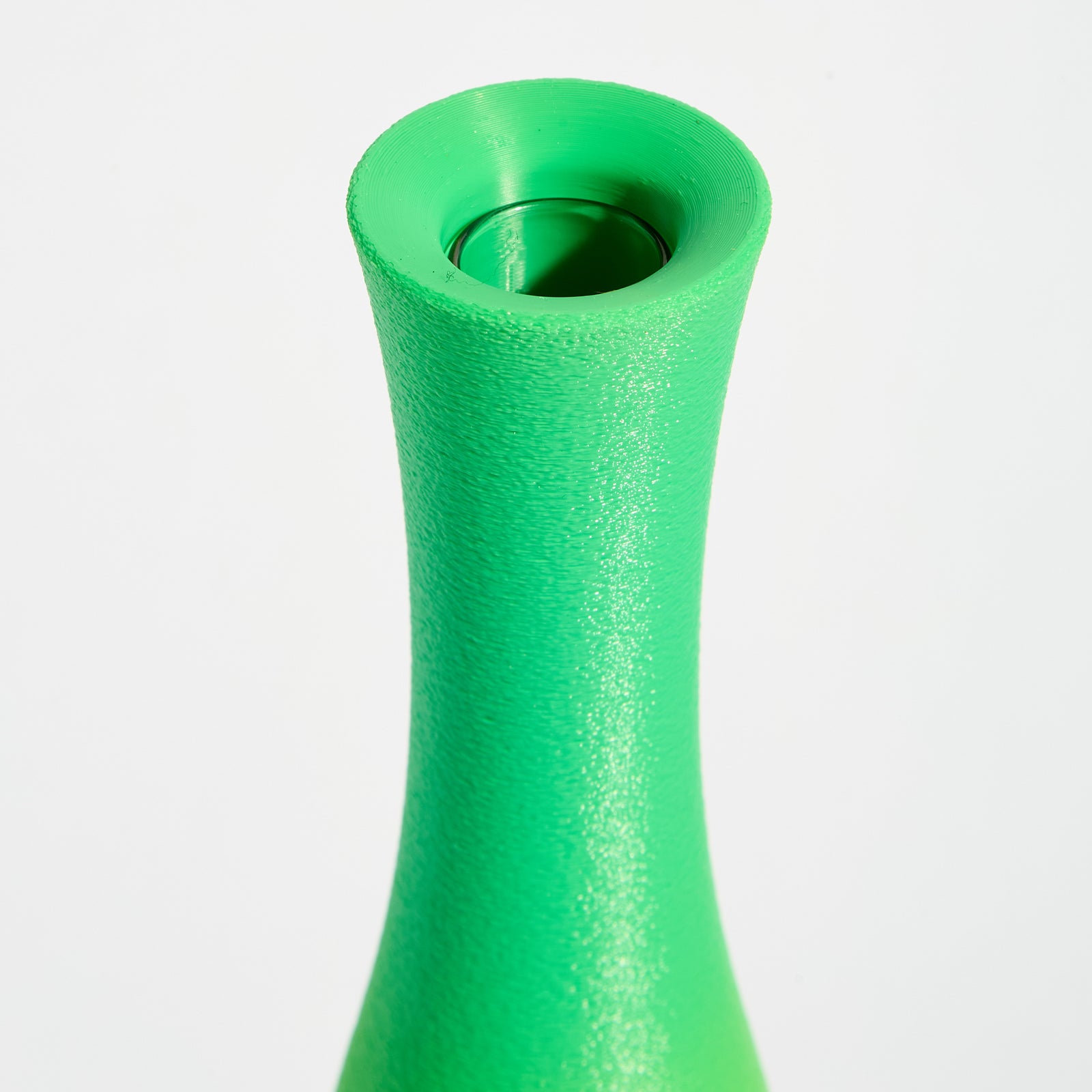 Flute Vase - Gecko Green
