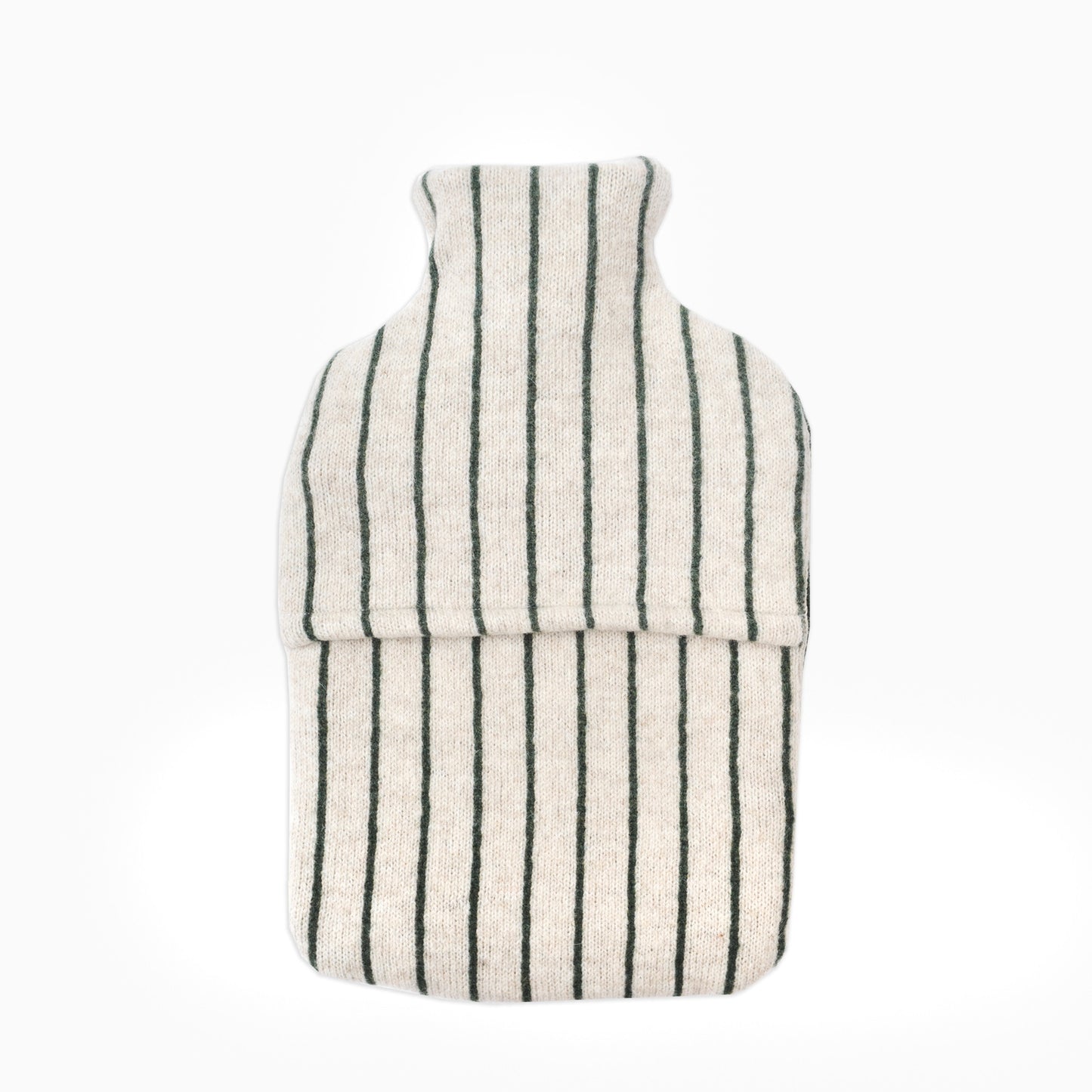 Hot Water Bottle Green Thin Stripe-2.jpg