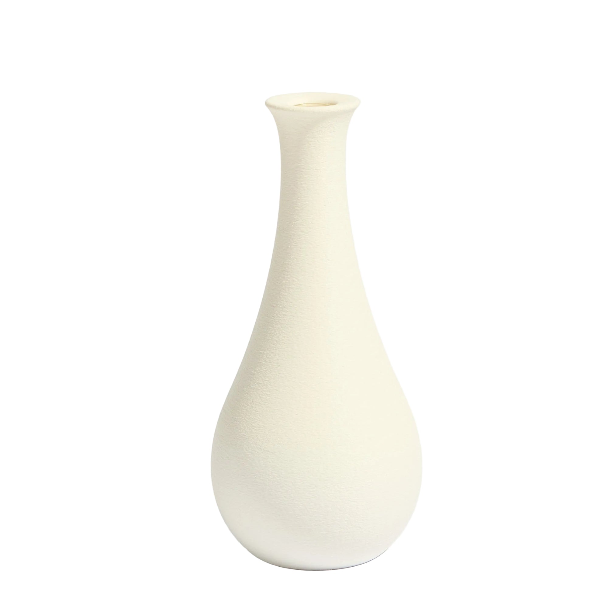 Teardrop Vase - White Lily
