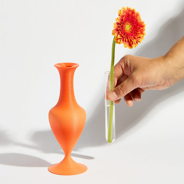 Femina Vase - Coral Orange
