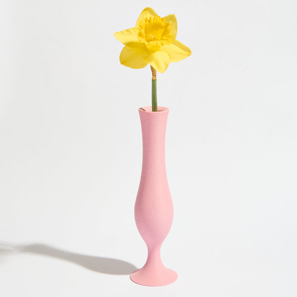 Flute Vase - Sakura Pink