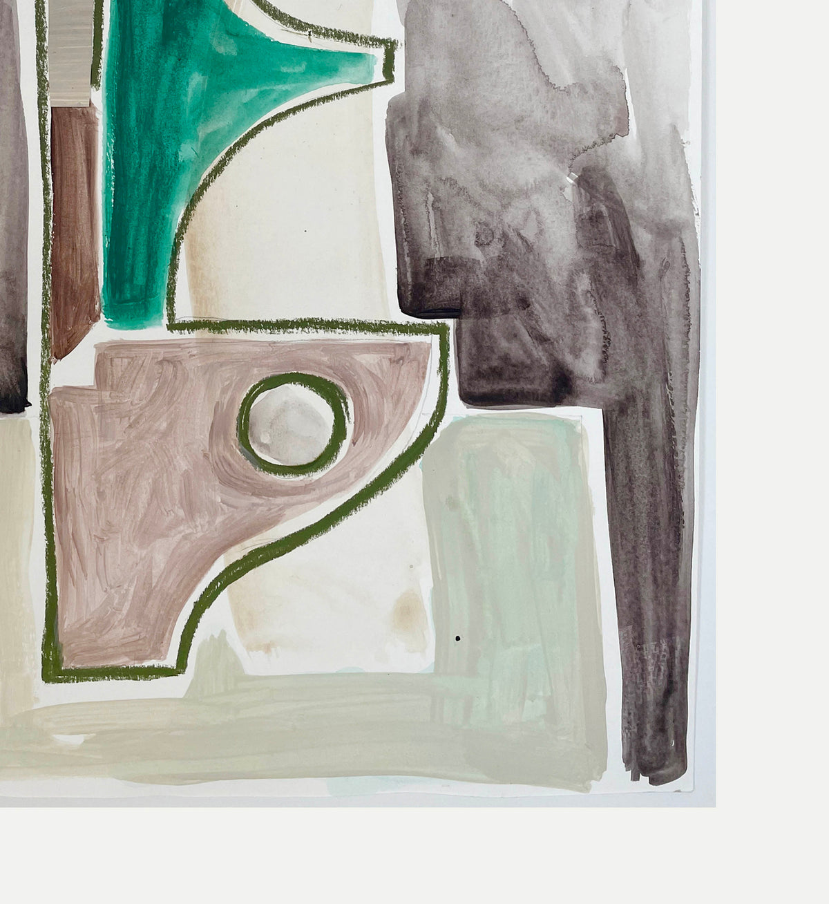 Works on Paper 12-Adriana Jaros-Acrylic, oil pastels on fine art cotton paper  30x42cm-202