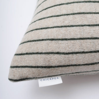 Green Wide Stripe Cushion 2.jpg