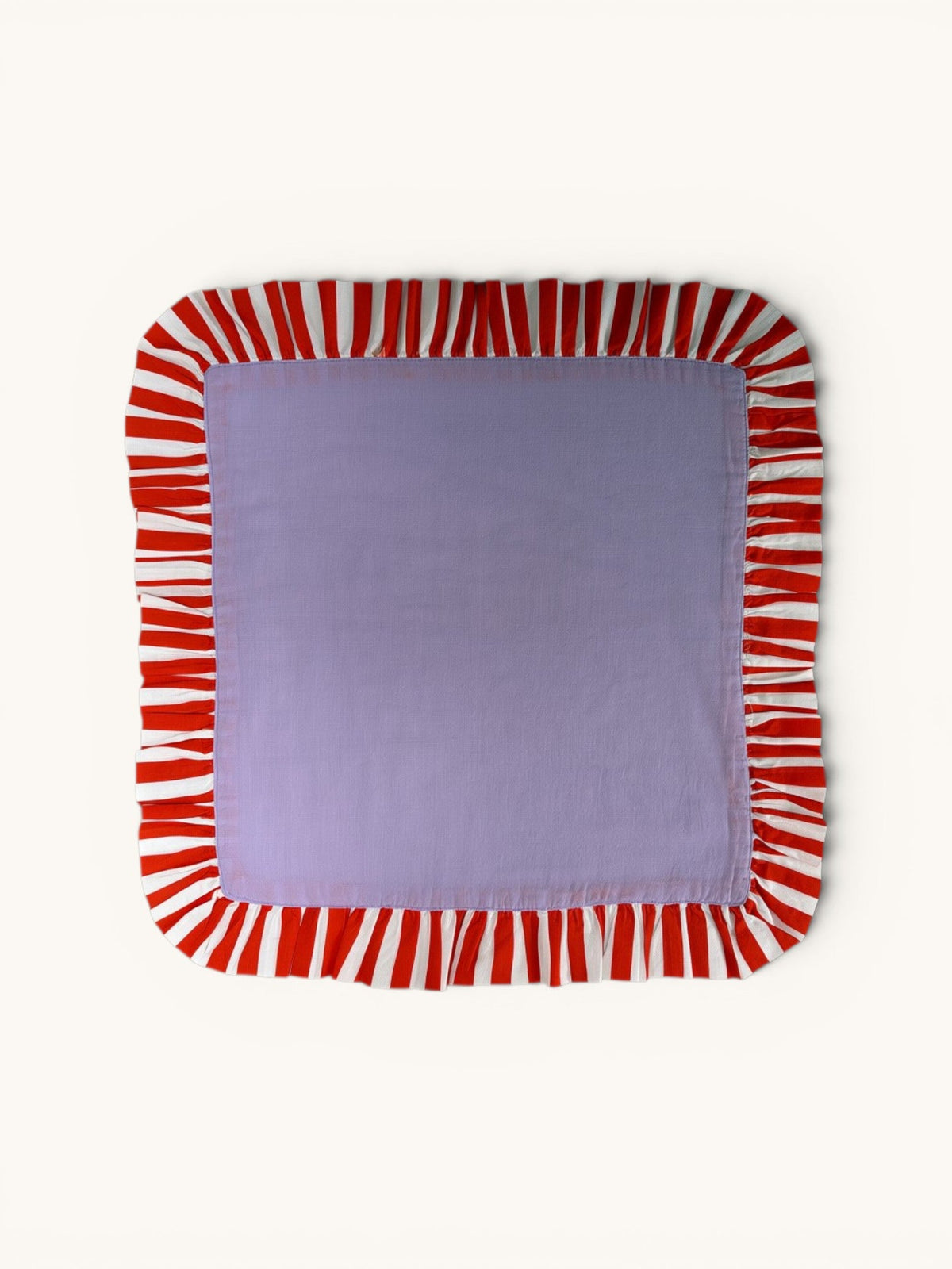 Lavender and tangerine stripe napkin.jpg