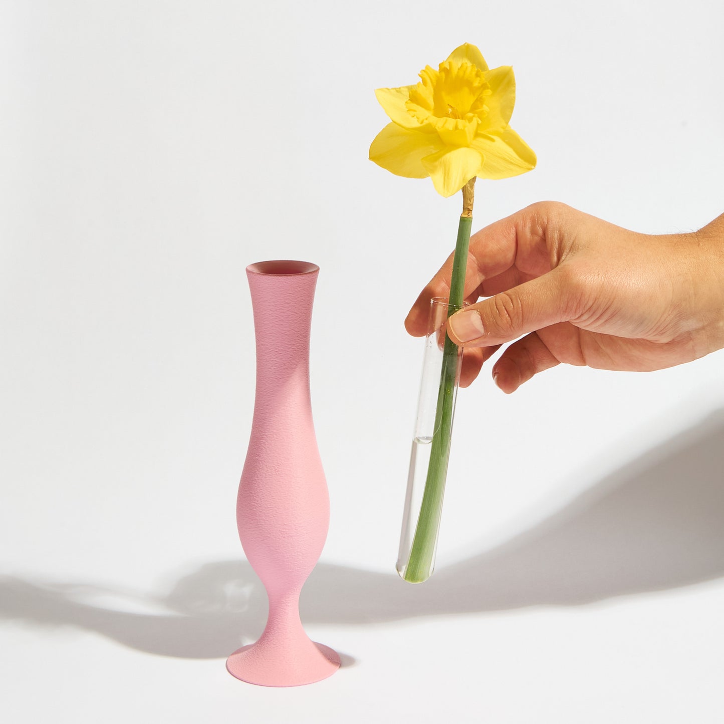 Flute Vase - Sakura Pink