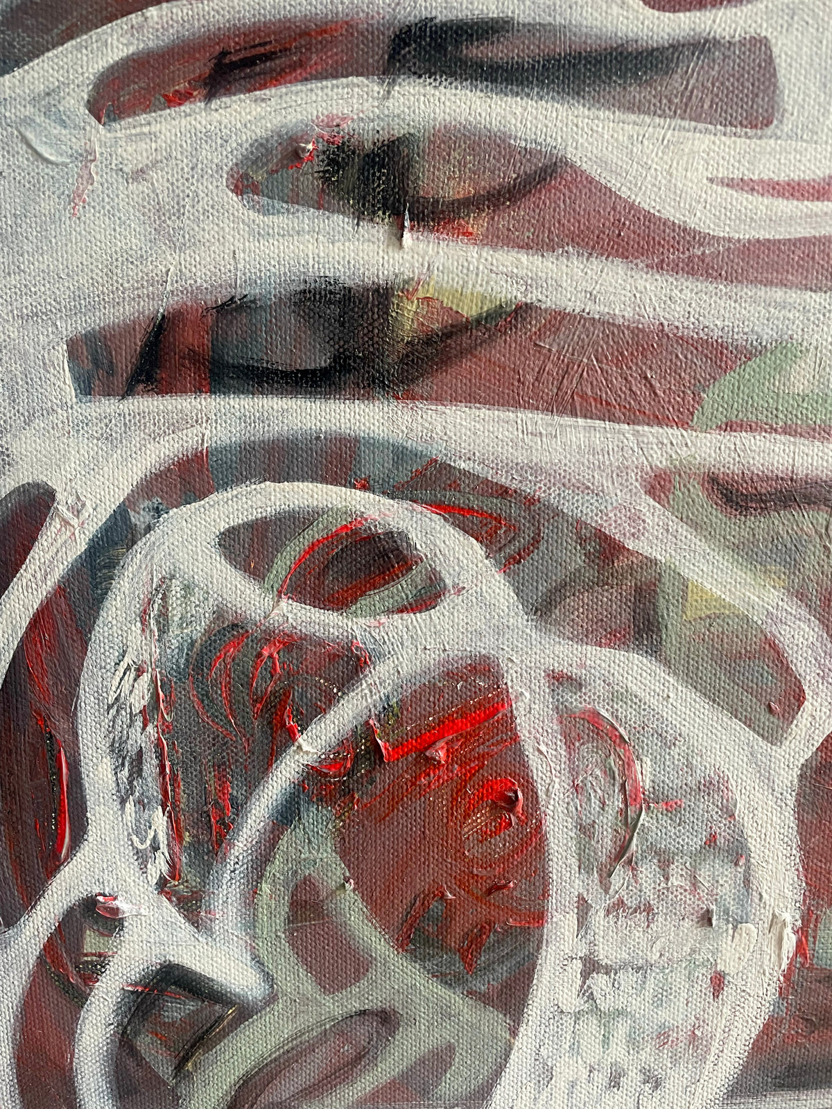 Otro Mundo-Enye Studio-Mixed media. Acrylic on canvas. Hand painted frame 33H X 33W cm-202