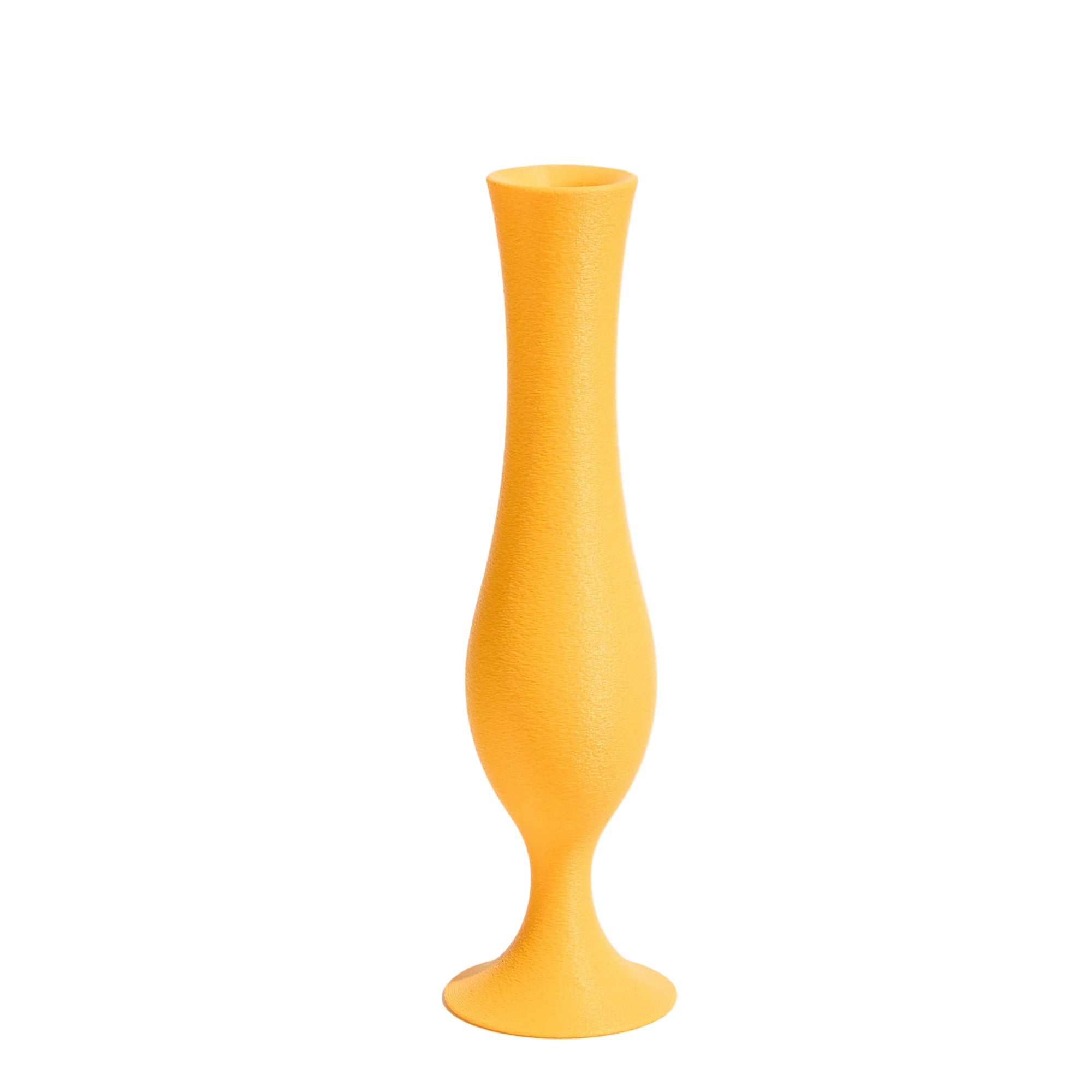 Flute Vase - Sunflower Yellow