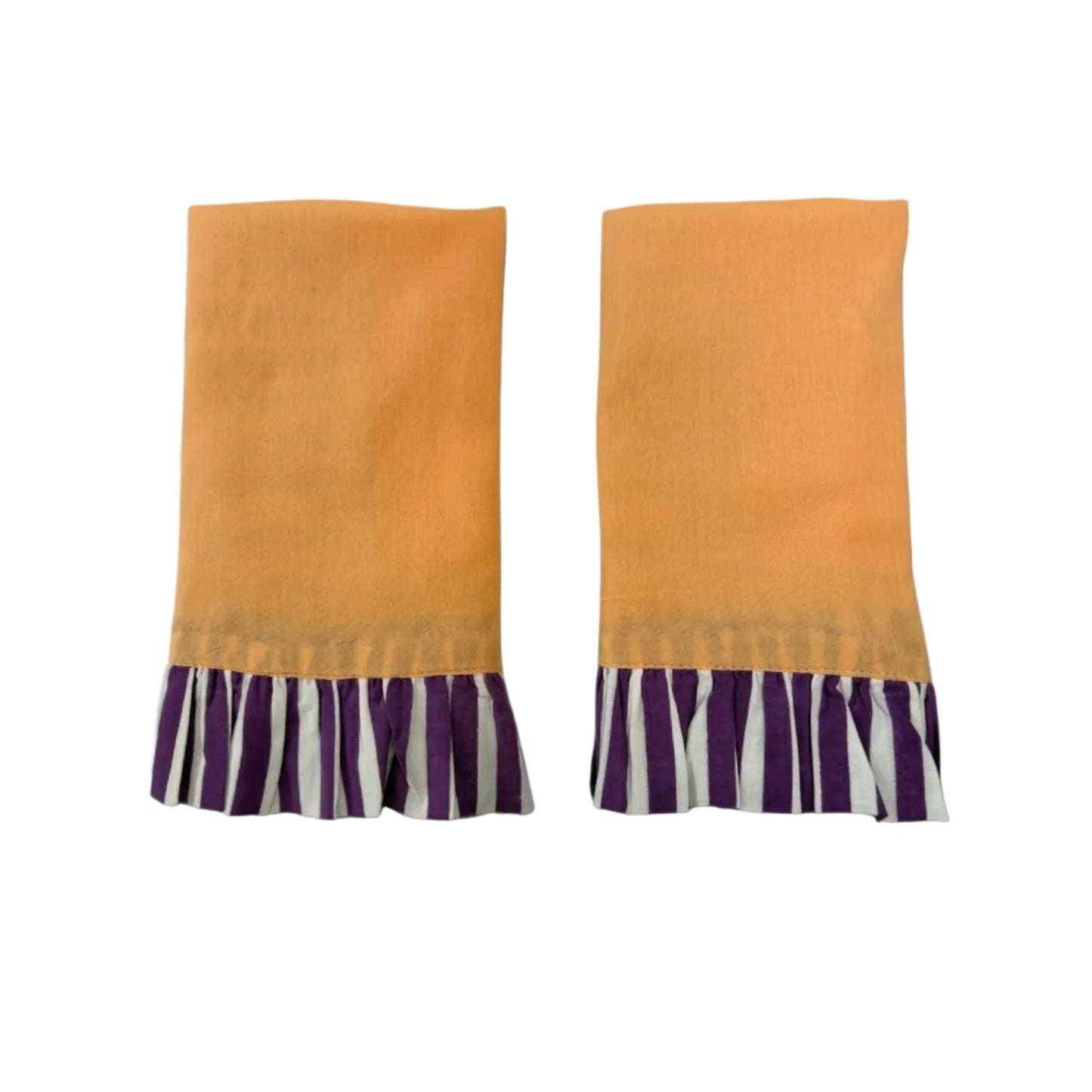 Peach and Violet Stripe Napkins.jpg