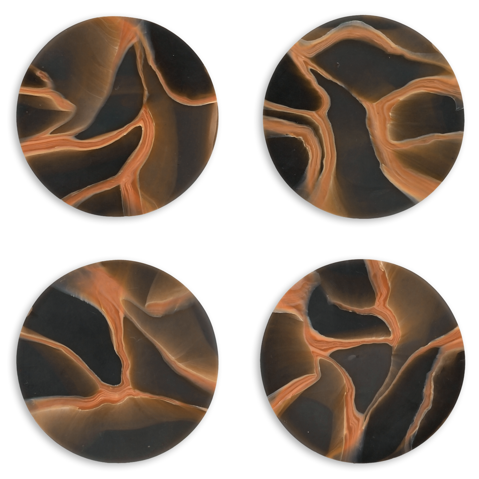 SET OF 4 COASTERS MYCELIUM TERRACOTTA.png