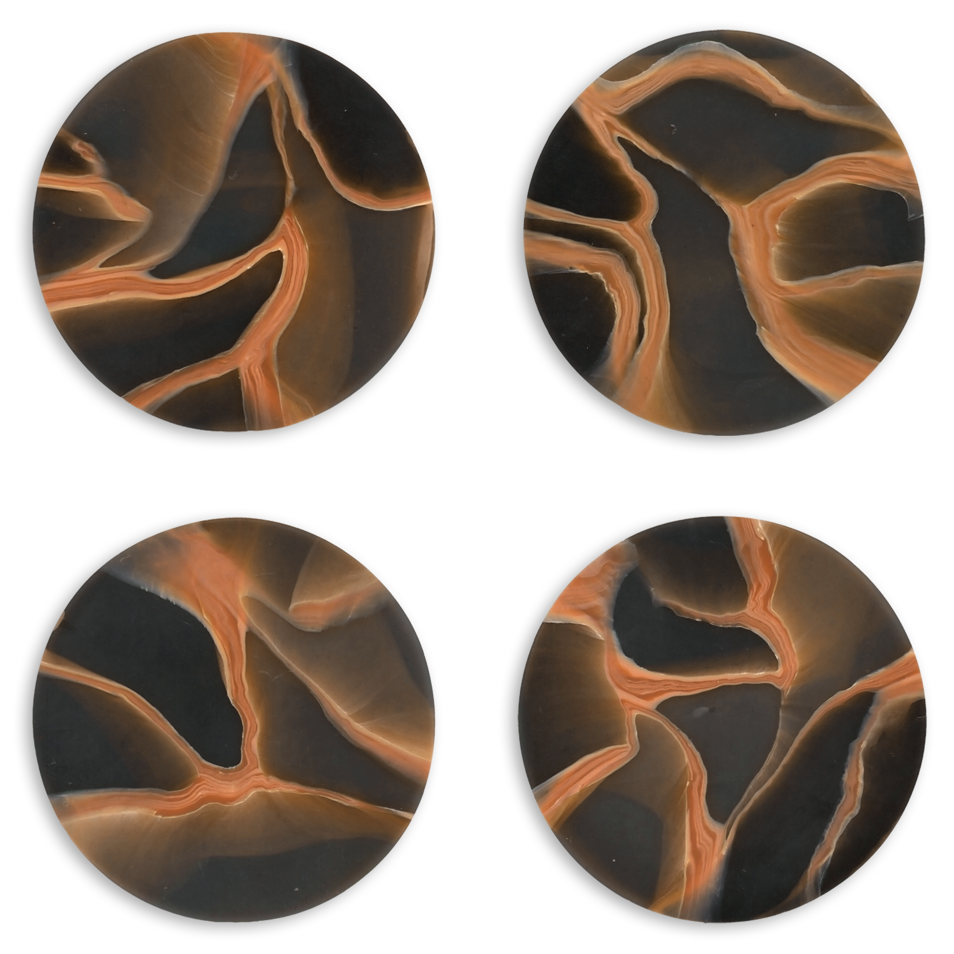 SET OF 4 COASTERS MYCELIUM TERRACOTTA.png