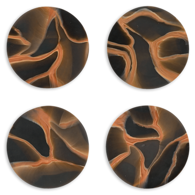 SET OF 4 COASTERS MYCELIUM TERRACOTTA.png