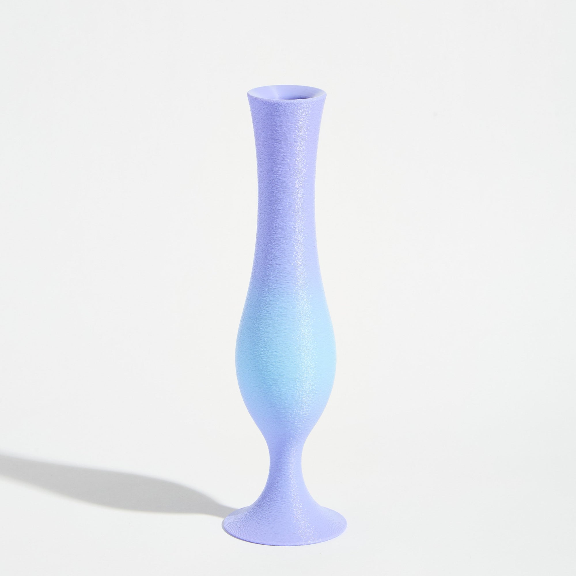 Flute Vase - Purple Sunset