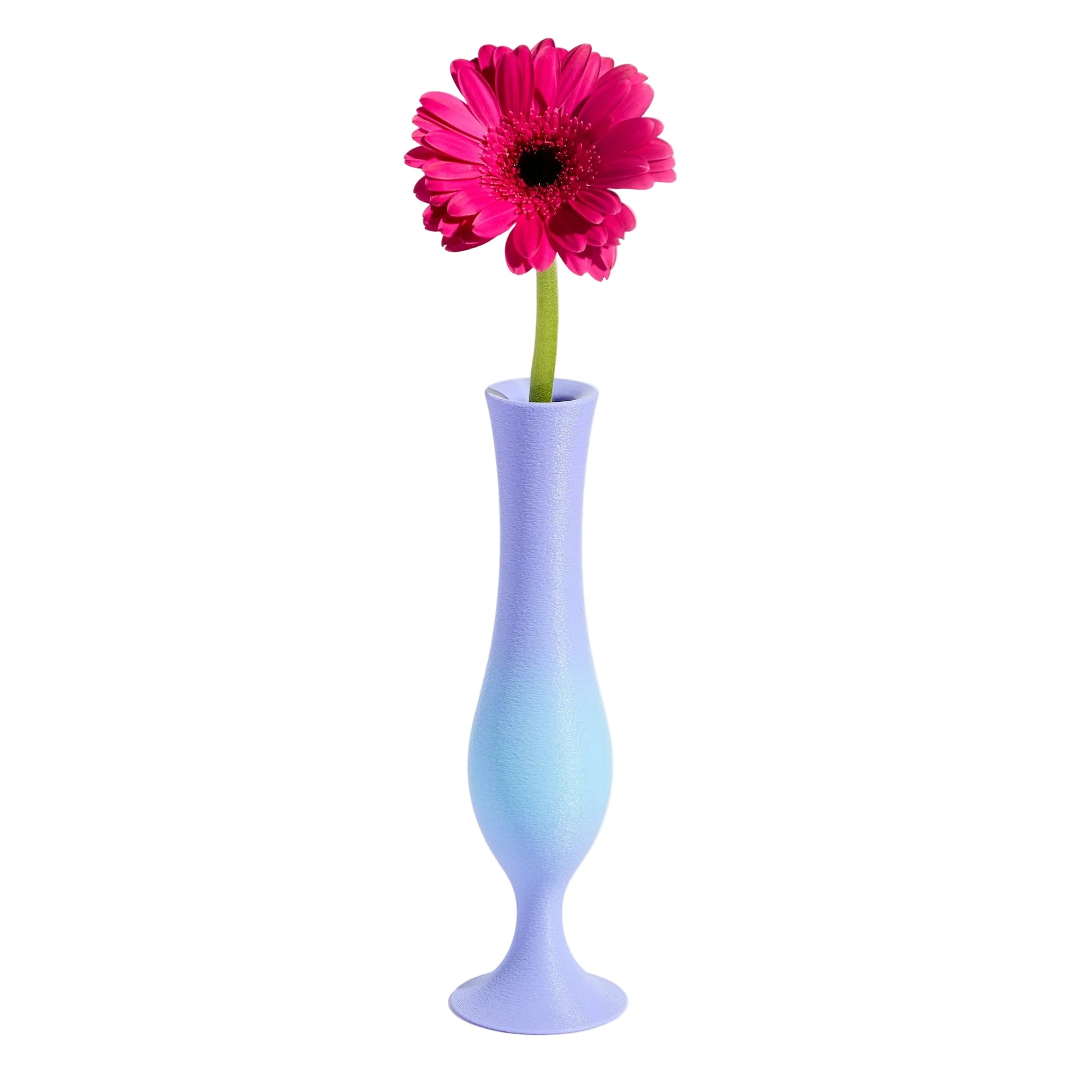 Flute Vase - Purple Sunset