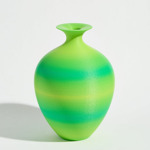 Urn Vase - Gecko Green