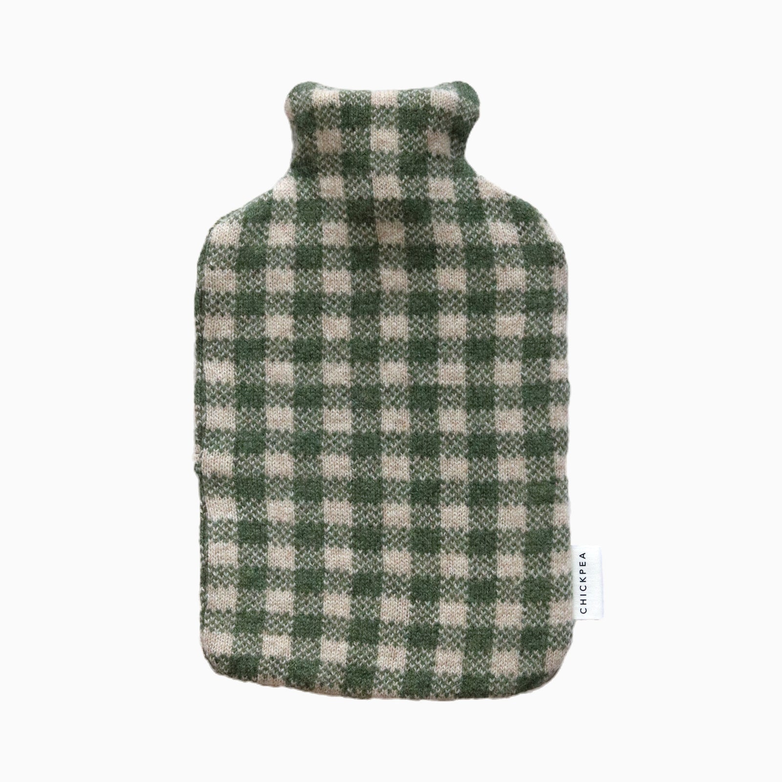 Green Gingham Hot Water Bottle.jpg