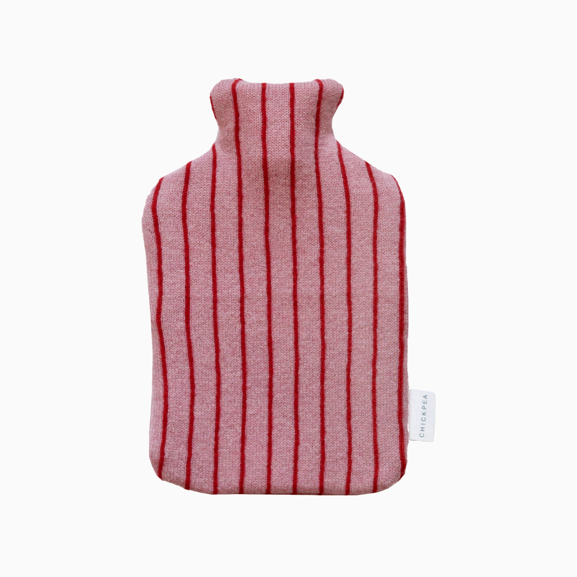 Pink Red Wide Stripe Hot Water Bottle.jpg