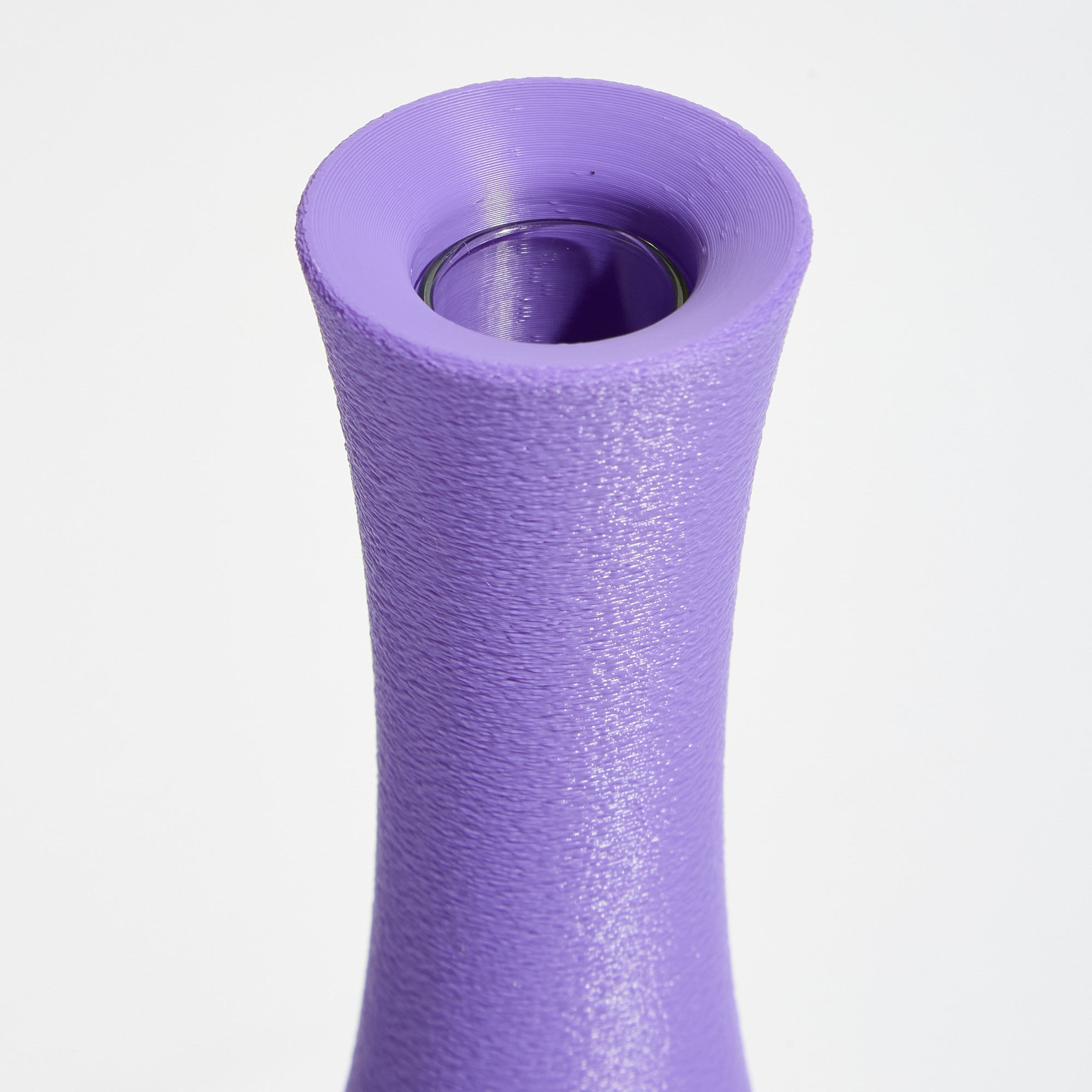 Flute Vase - Purple Iris