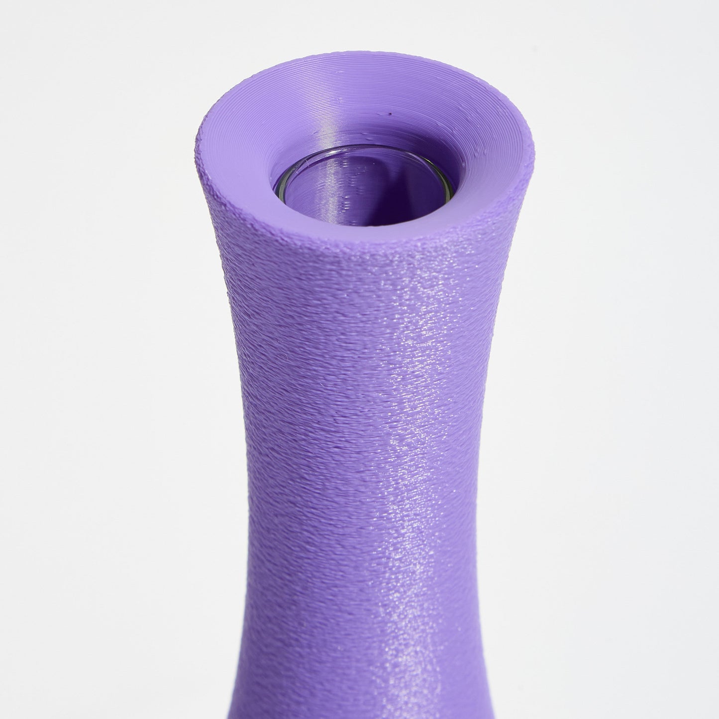 Flute Vase - Purple Iris