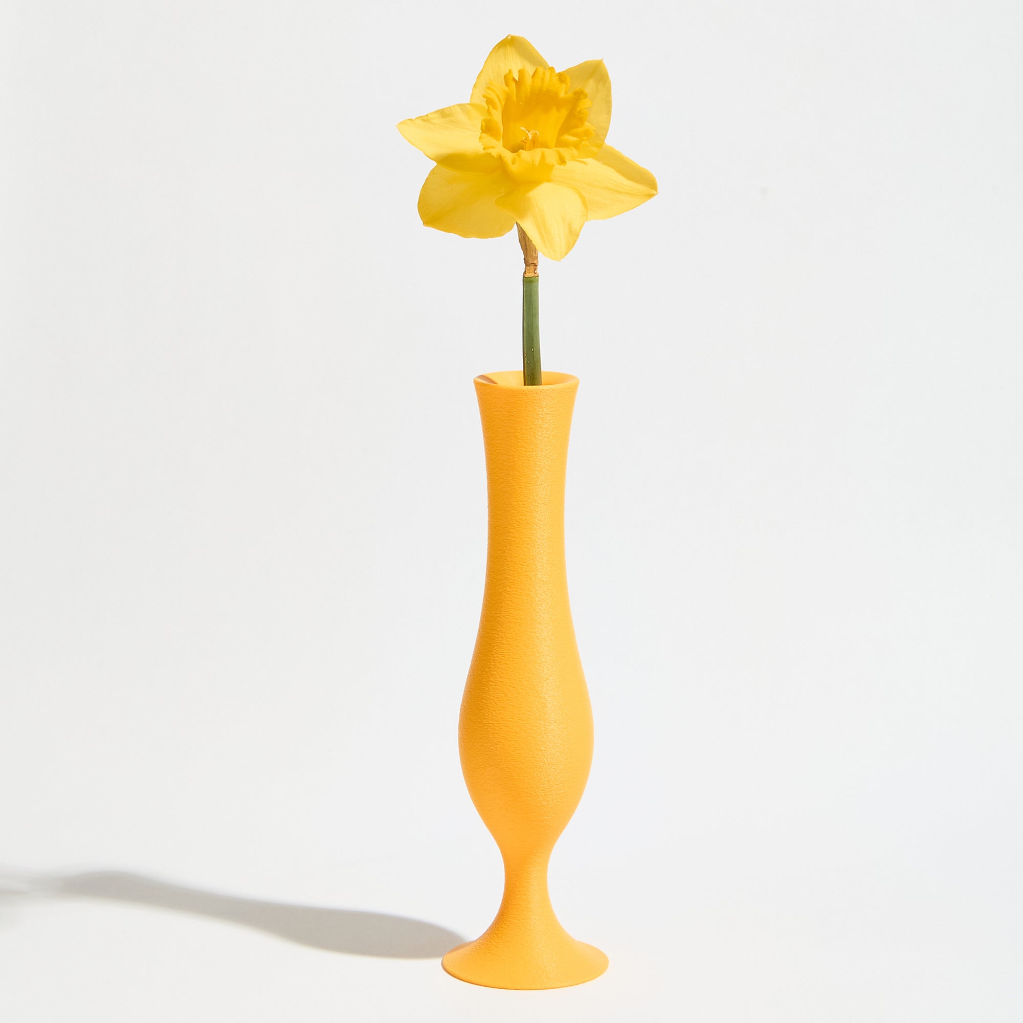 Flute Vase - Sunflower Yellow