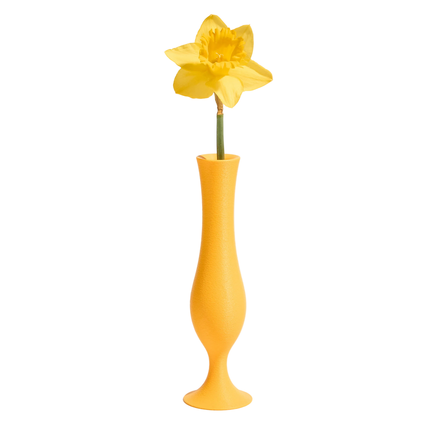 Flute Vase - Sunflower Yellow