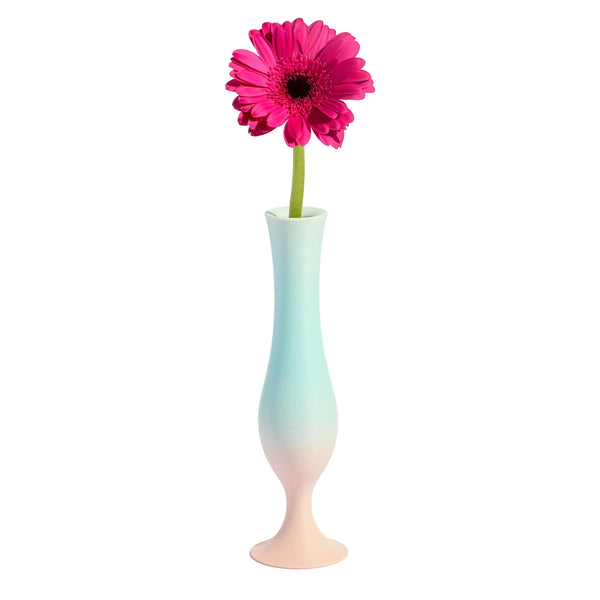 Flute Vase - Pink Sunrise