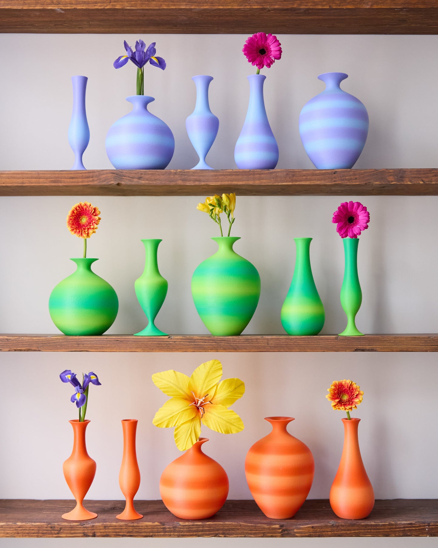 Femina Vase - Coral Orange