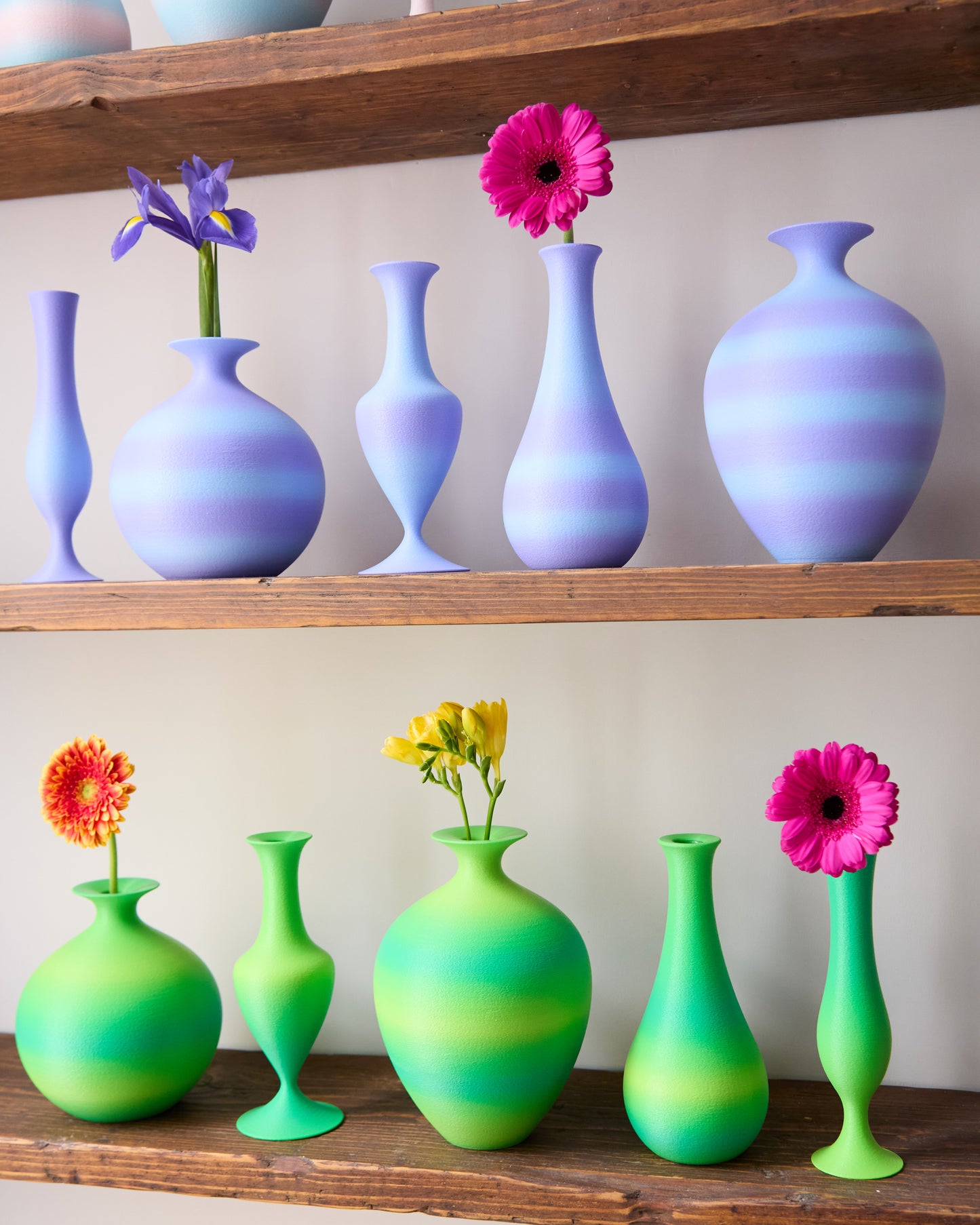 Teardrop Vase - Gecko Green