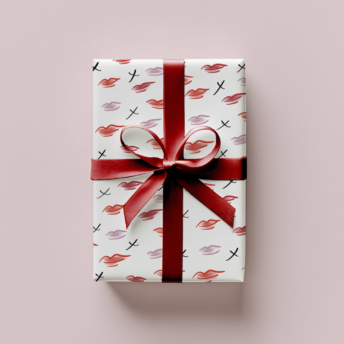 4. Kisses_Gift Wrap Red Bow.jpg