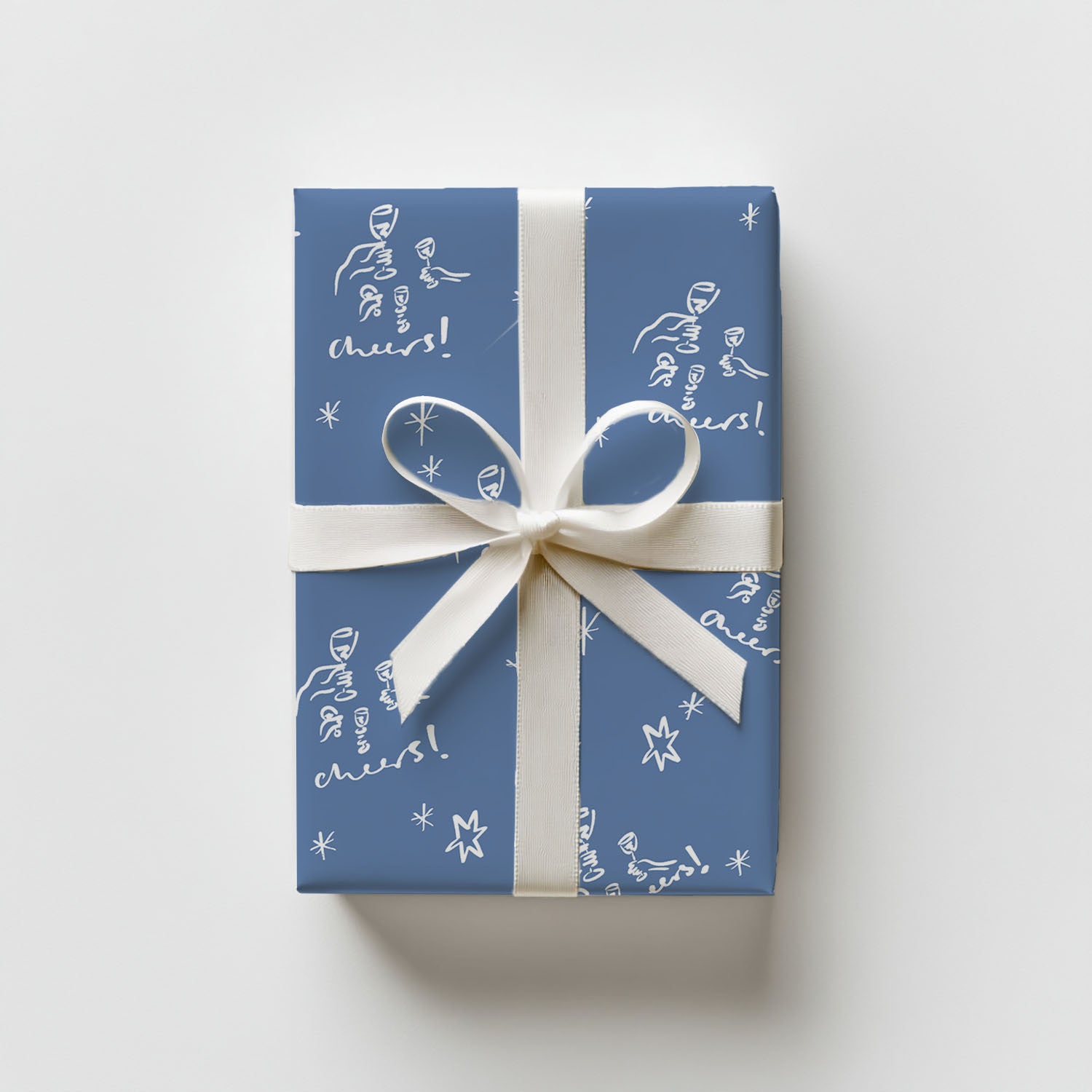2. Cheers Gift Wrap White Bow.jpg