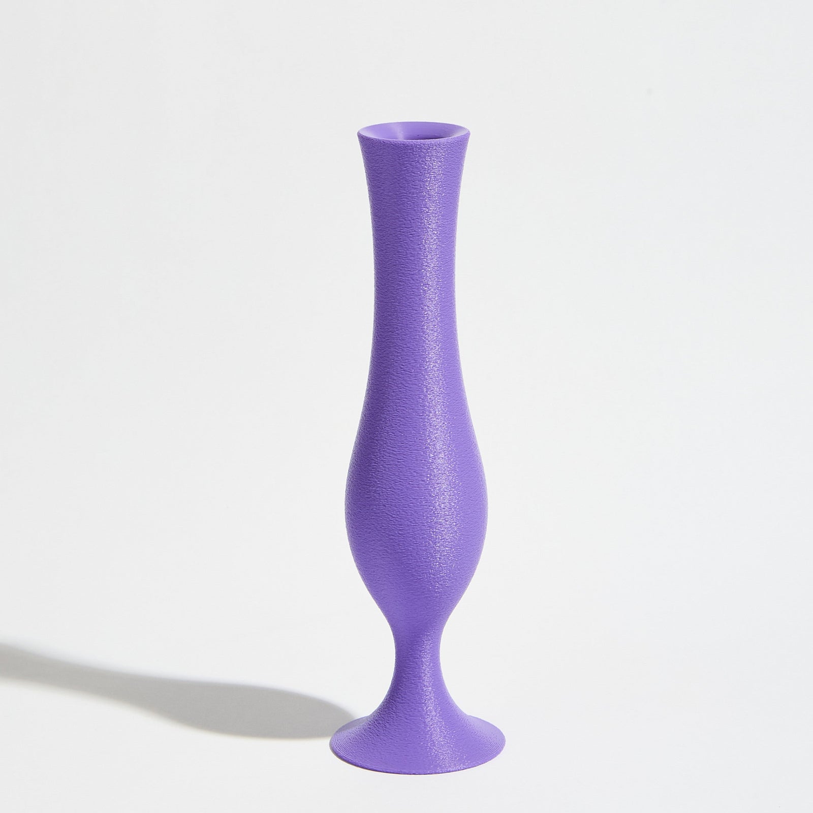 Flute Vase - Purple Iris