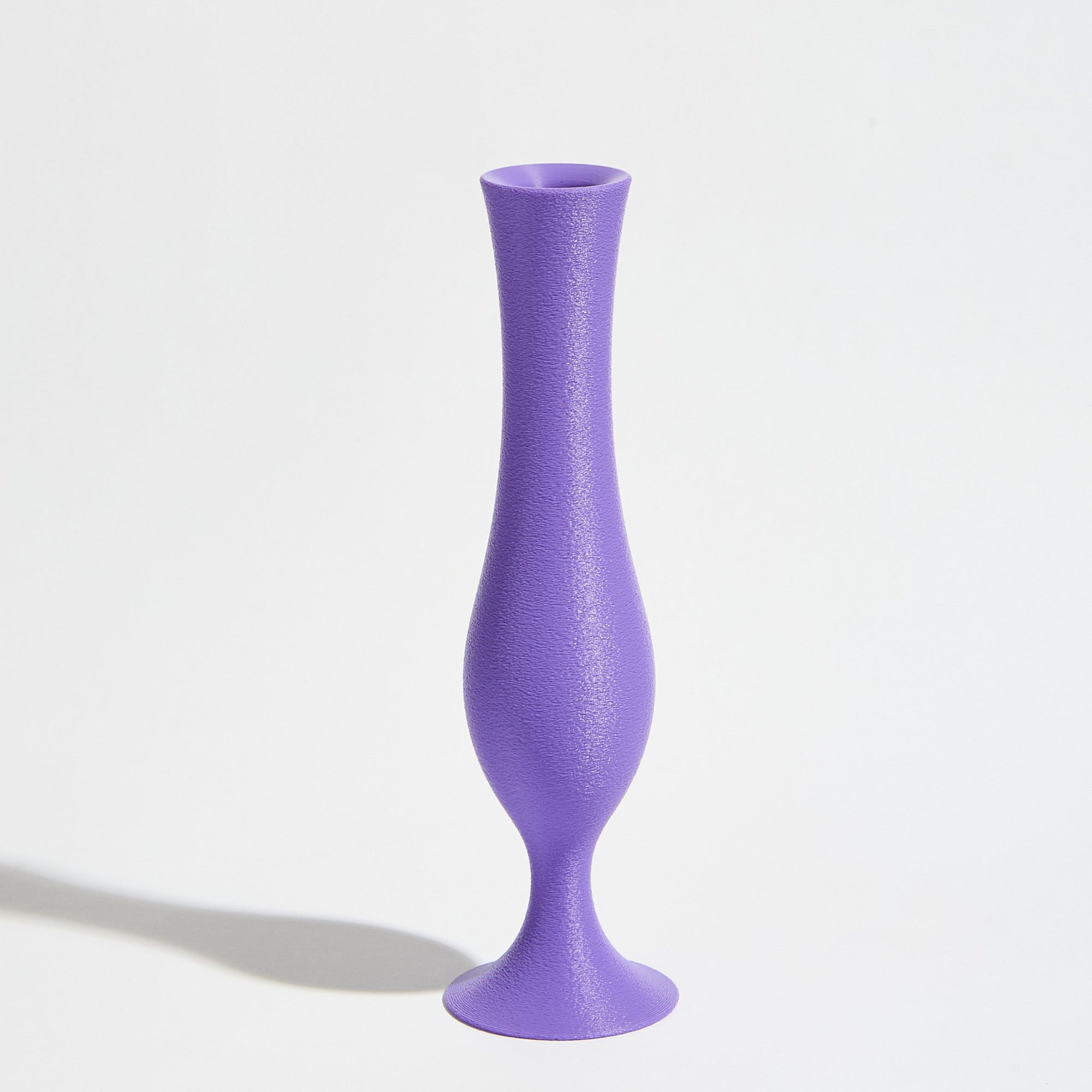 Flute Vase - Purple Iris