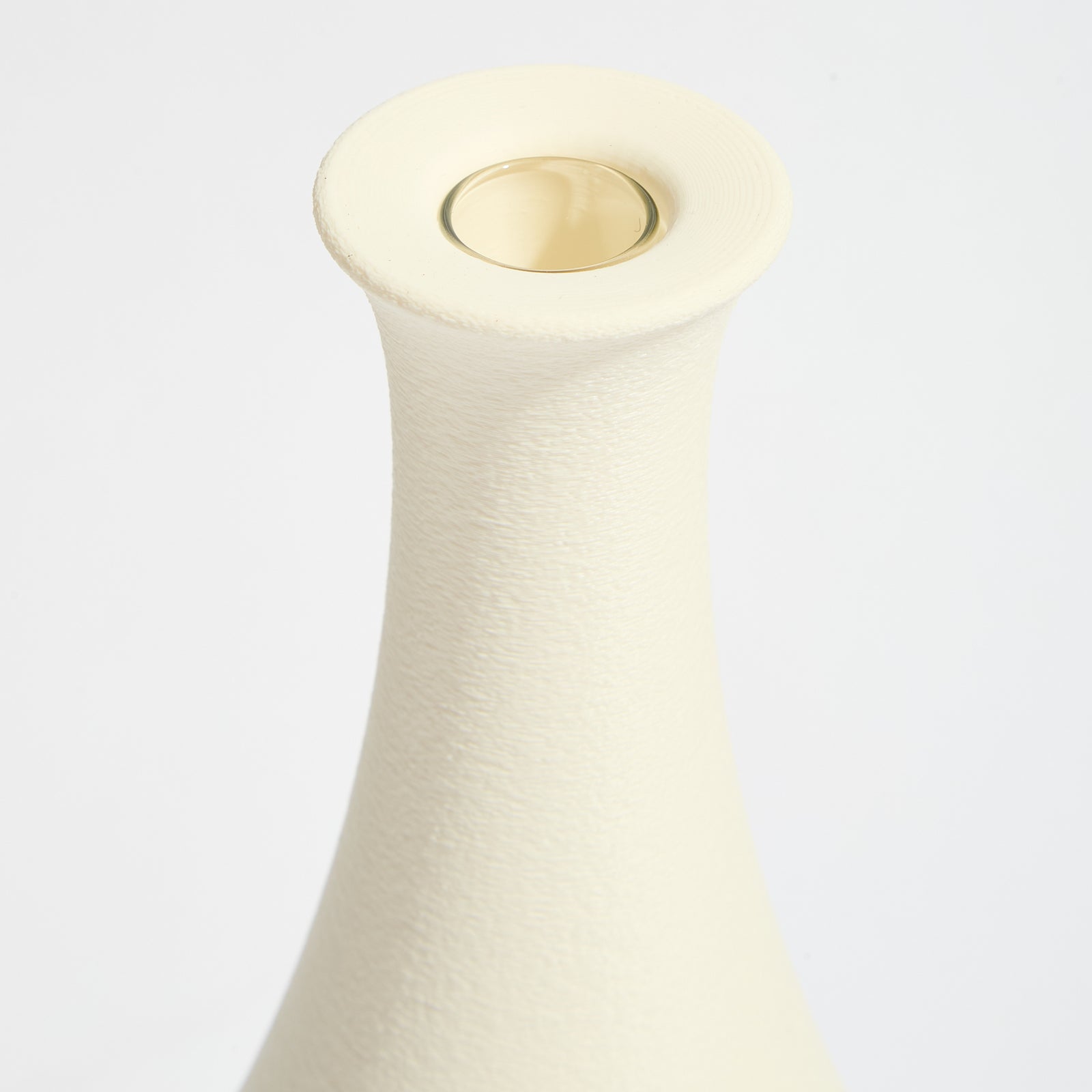 Teardrop Vase - White Lily