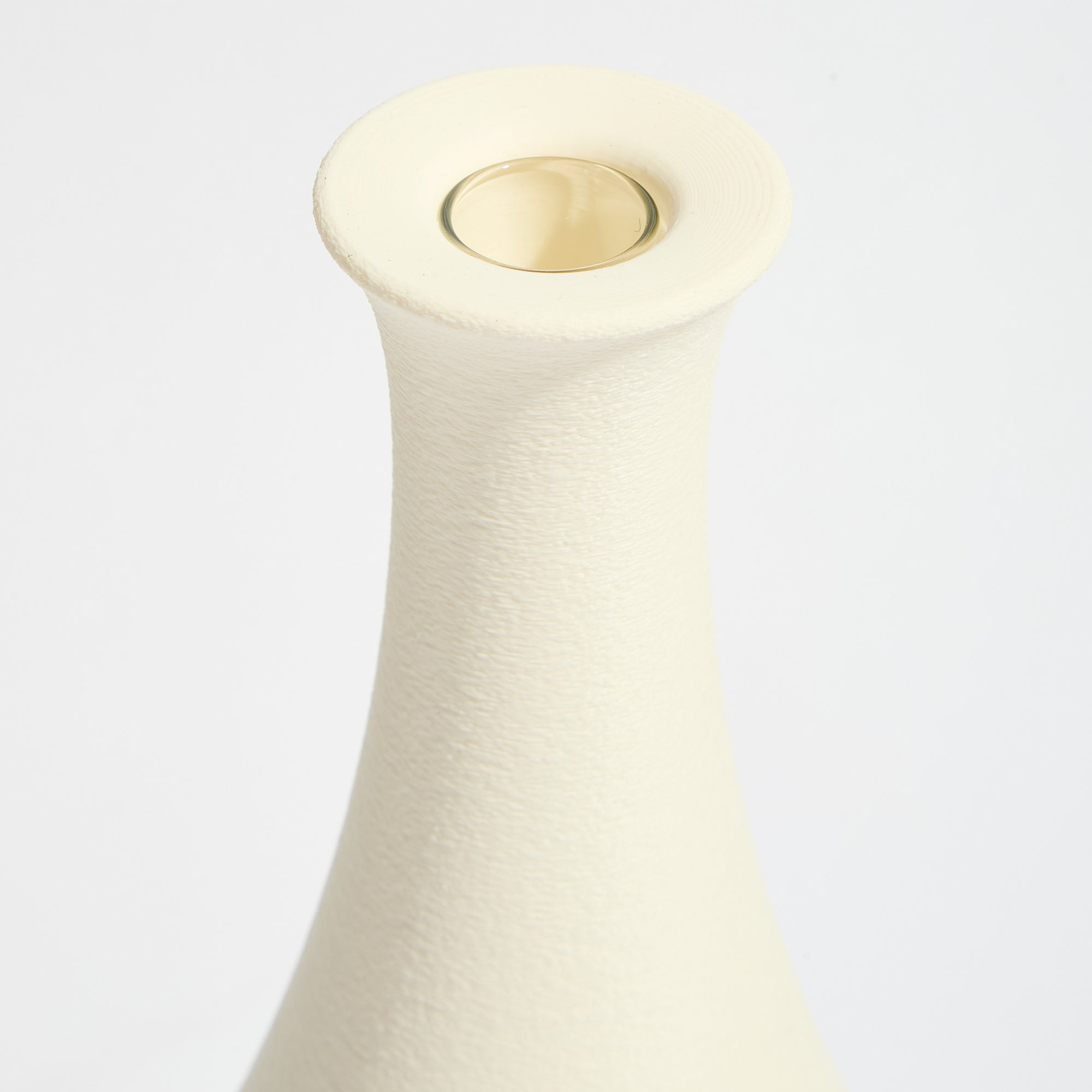Teardrop Vase - White Lily