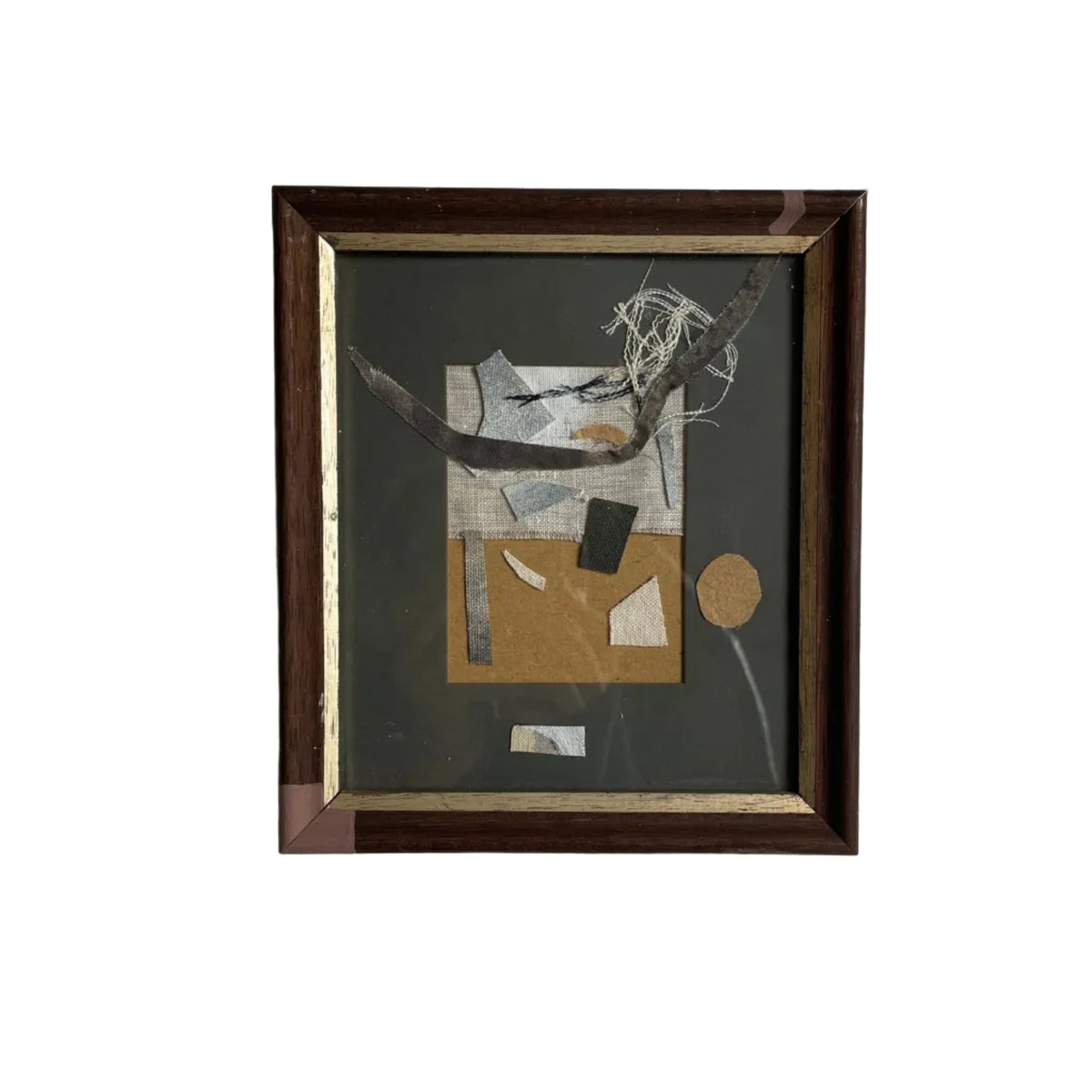 Rescued Frame 1-Adriana Jaros-Reurposed framed found at my local charity shop and a collag