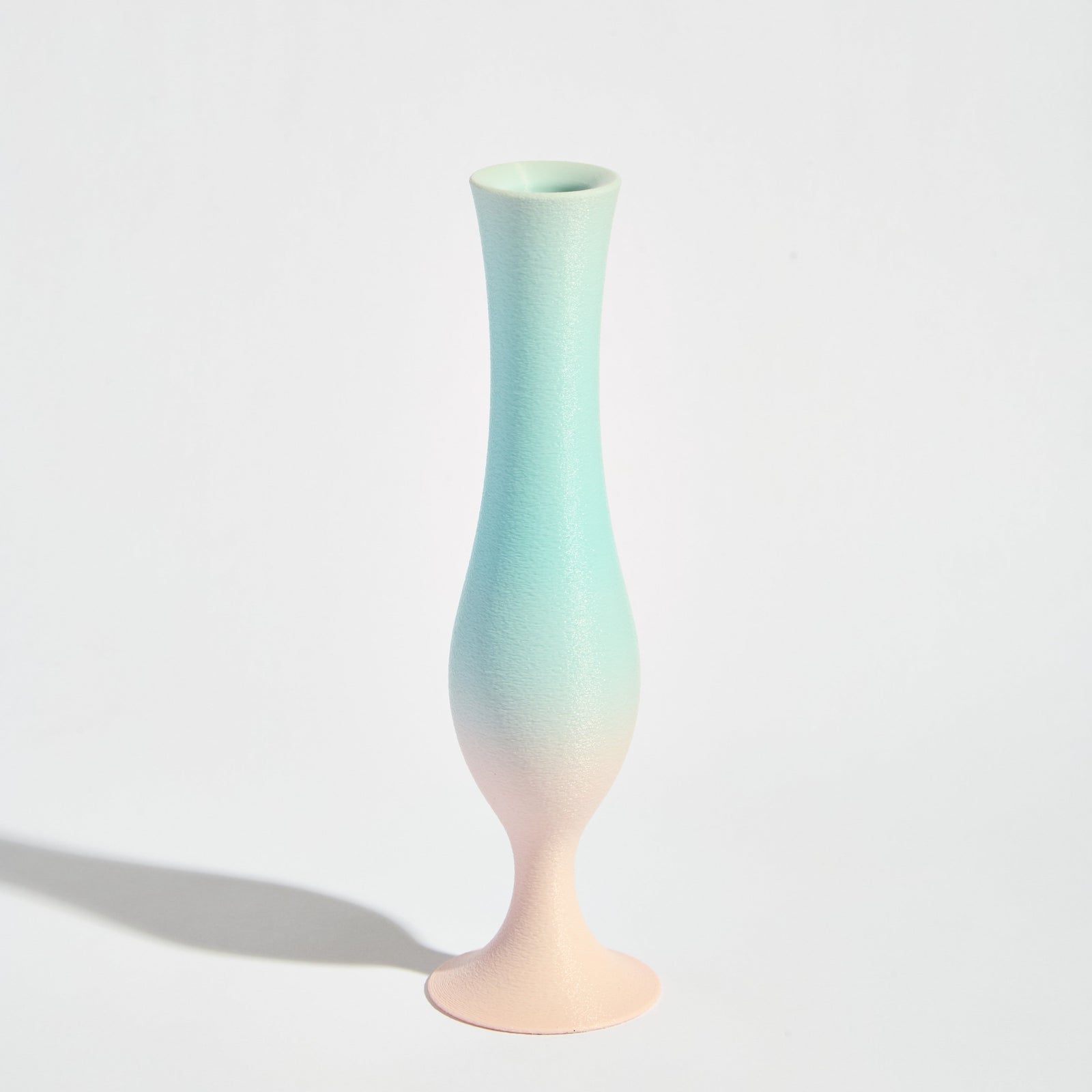 Flute Vase - Pink Sunrise
