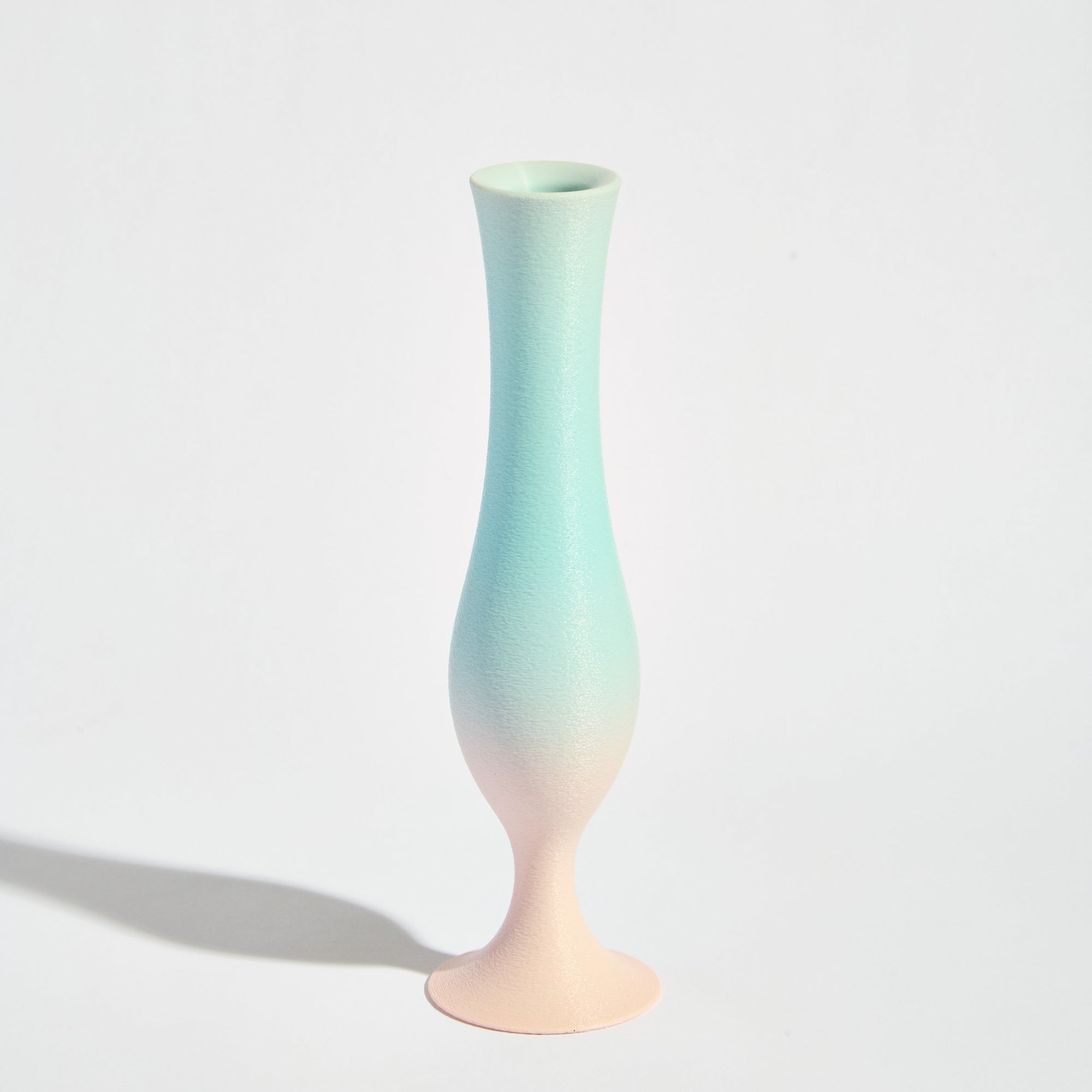 Flute Vase - Pink Sunrise
