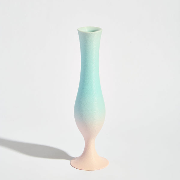 Flute Vase - Pink Sunrise
