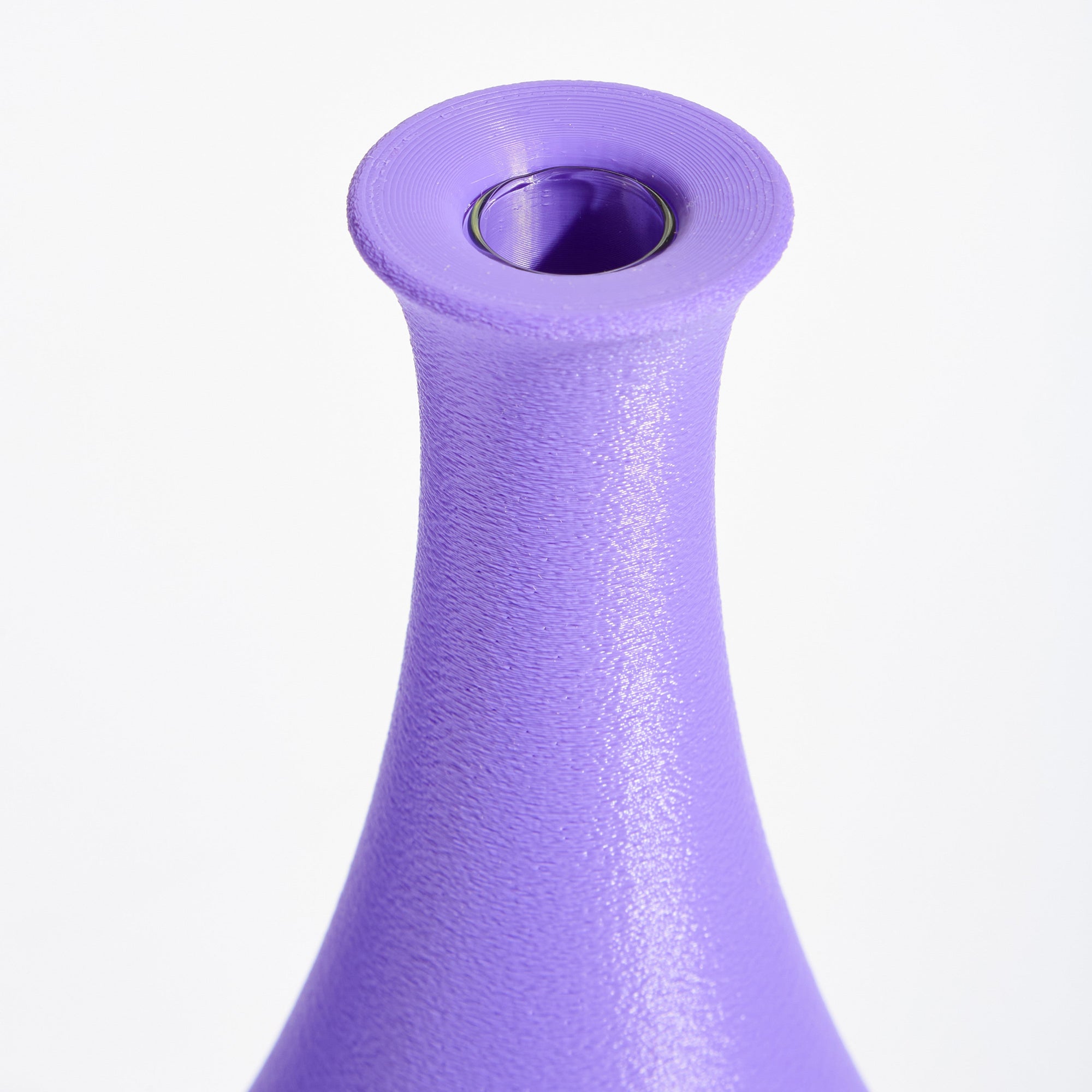 Teardrop Vase - Purple Iris