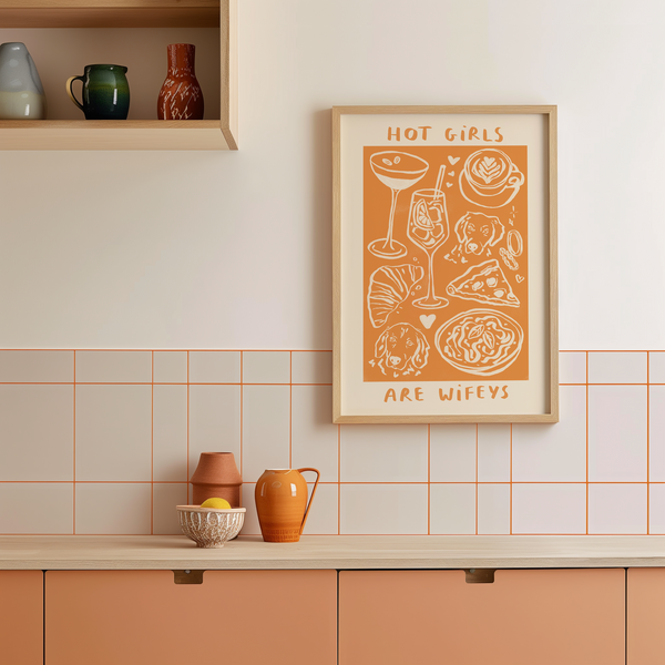 Custom "Favourite Things" Illustration Print