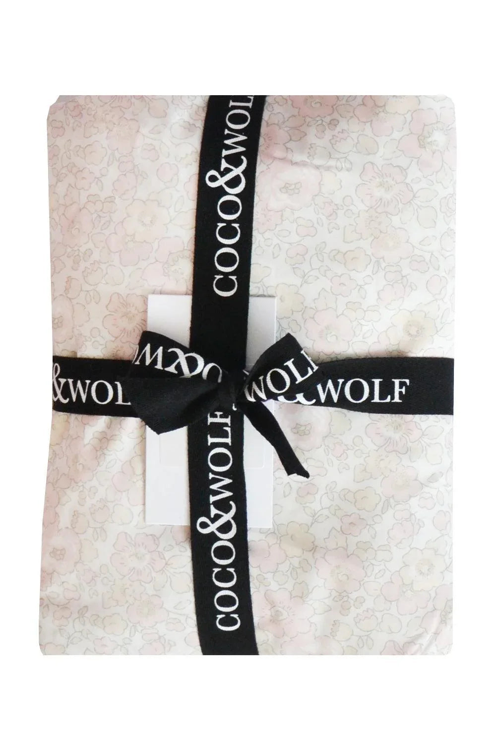 Fitted Sheet made with cotton Liberty Fabric BETSY LACE - Coco & Wolf