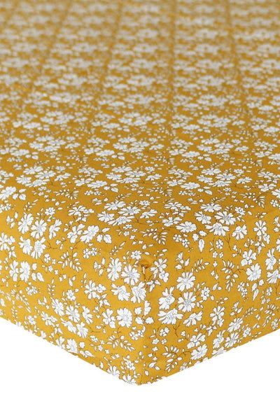 Complete Bedding Set Made With Liberty Fabric Capel Mustard