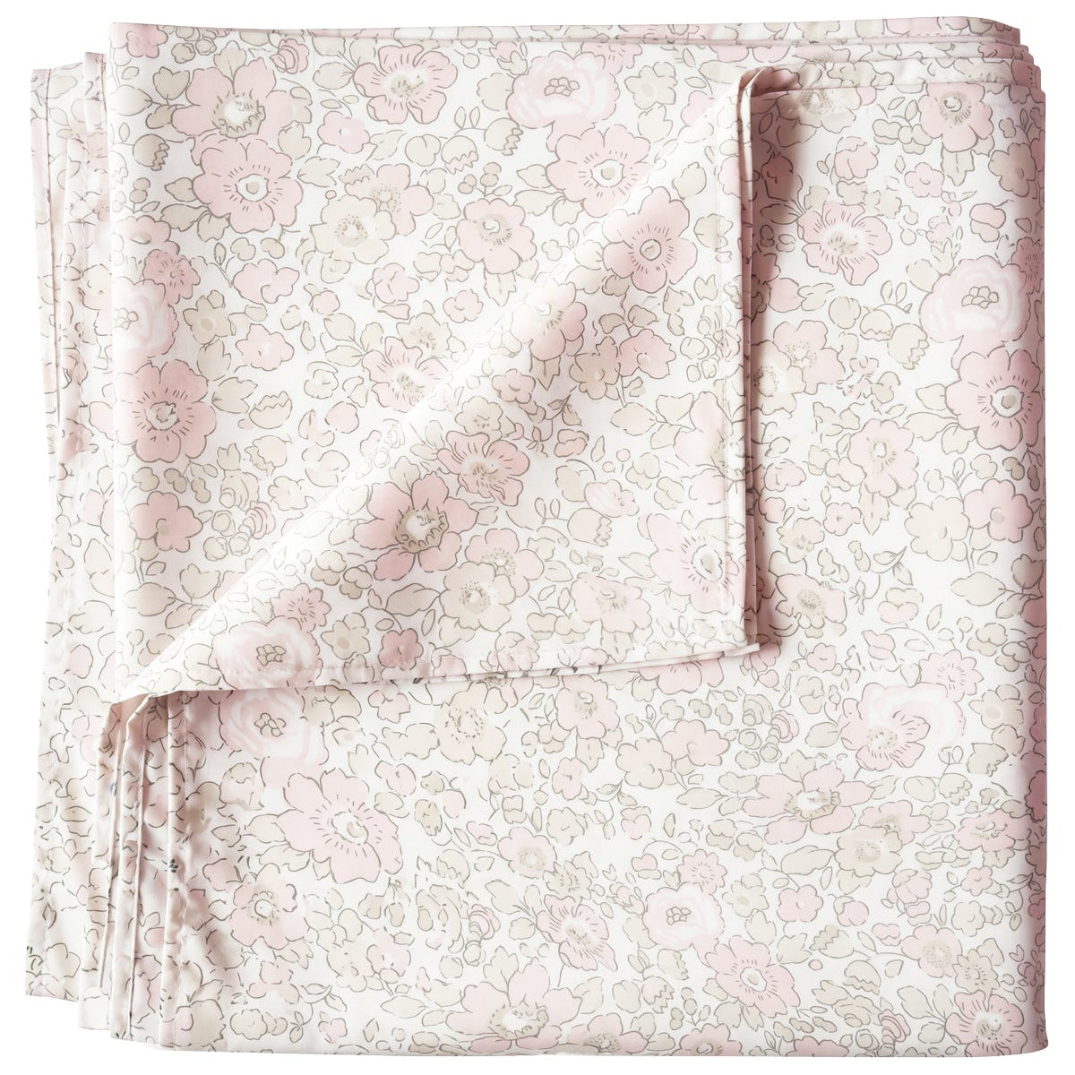 Flat Top Sheet Made With Liberty Fabric Betsy Lace