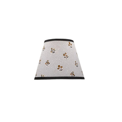 Flora Black Lamp Shade (Only) : Bobby - FLORA BLACK