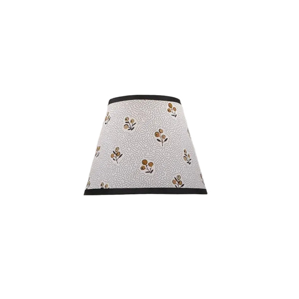Flora Black Lamp Shade (Only) : Bobby - FLORA BLACK