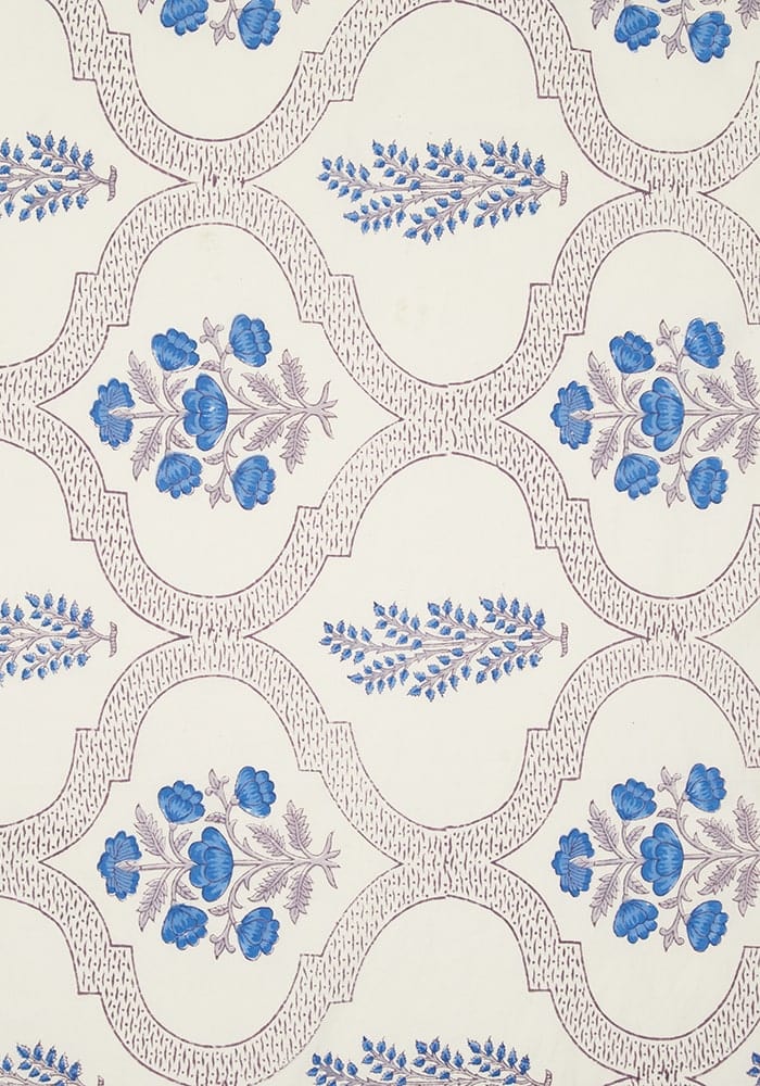 Flora Blue Tablecloth - Casa by Josephine Jenno